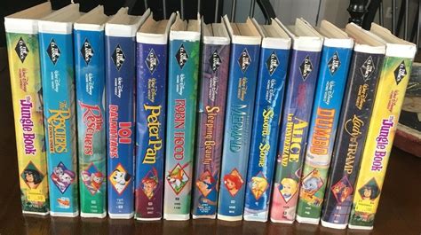 The words 'A . . Most expensive vhs tapes disney